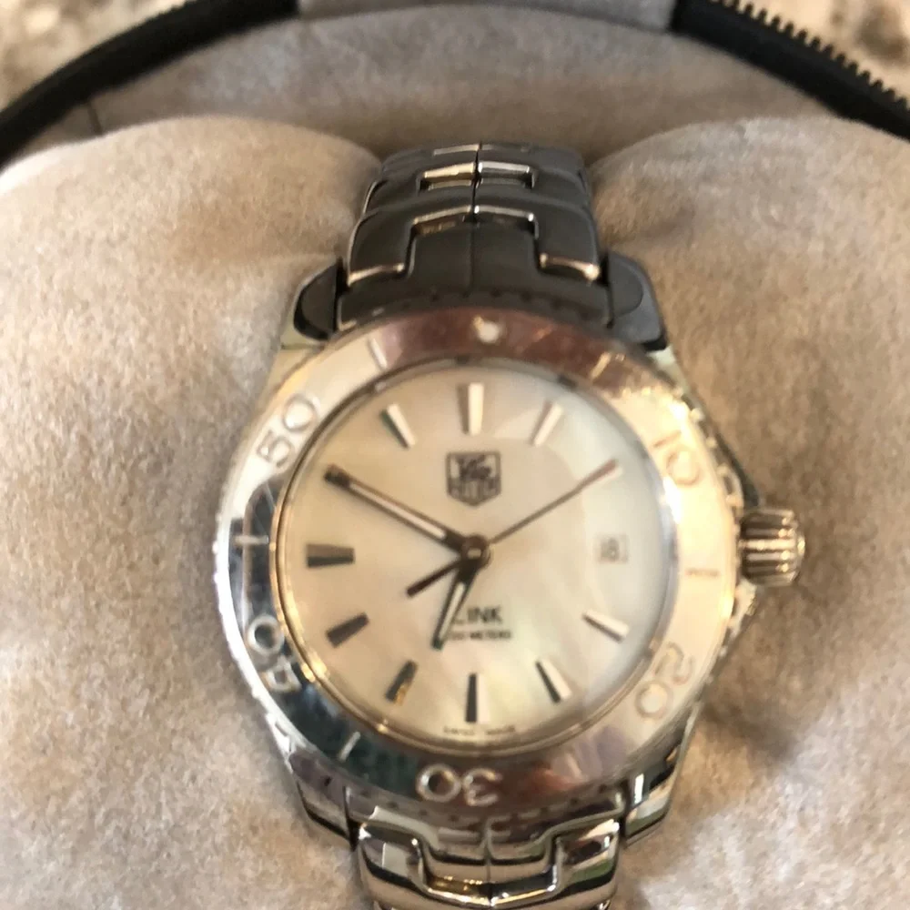 Tag Heuer Link- Mother of Pearl